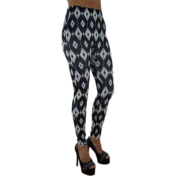 Sömlösa Mönstrade Leggings 3-pack