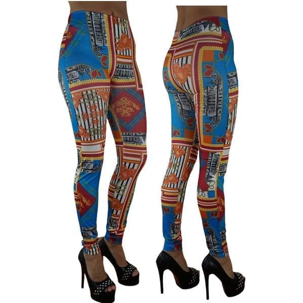 Sömlösa Mönstrade Leggings 3-pack