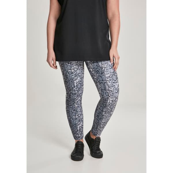 Tights dam - Urban Classic - Hög midja - Glans-effekt - Bred elastisk midja - Svart