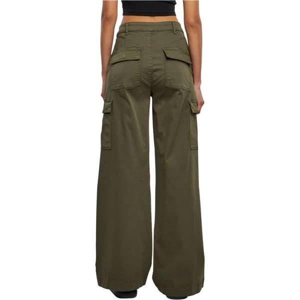 Urban Classics Damer - Vida Cargobyxor i Twill