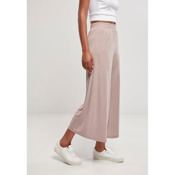 Breda byxor - Urban Classics - Dam - Färg rosa - 3/4 längd - Bekväm och avslappnad
