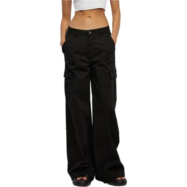Urban Classics Damer - Vida Cargobyxor i Twill