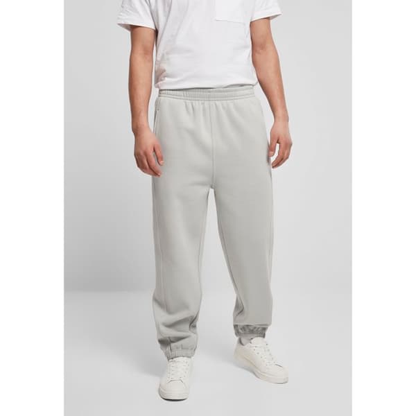 Byxor - Urban Classics - Stora Storlekar - Ljusgrå - Loose Fit - Herr