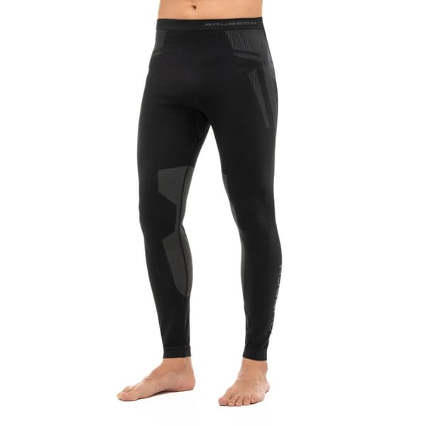 Herrbyxor Brubeck DRY Termoaktiva Leggings Svart-grafit, Grafit-blå, Mörkblå-röd