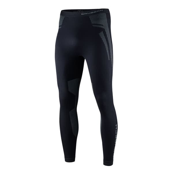 Herrbyxor Brubeck DRY Termoaktiva Leggings Svart-grafit, Grafit-blå, Mörkblå-röd