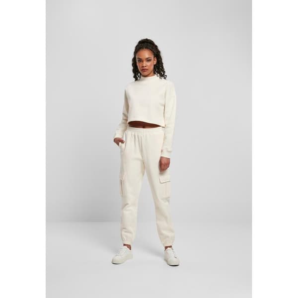Pantalon kvinna Urban Classics hög midja cargo-stora storlekar