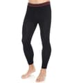 Miniatyrbild 1 av 2: Herrbyxor Brubeck ACTIVE WOOL Leggings termoaktiv MERINOULL SVART