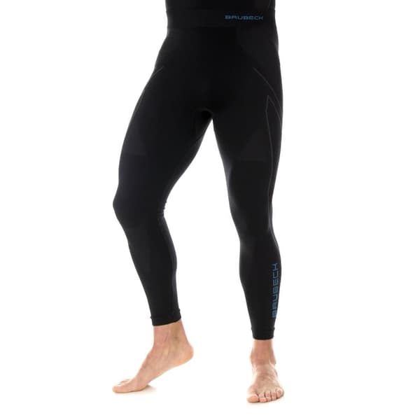Herrbyxor Brubeck THERMO Lång Termoaktiva Leggings Svart-blå, Vinröd, Denim