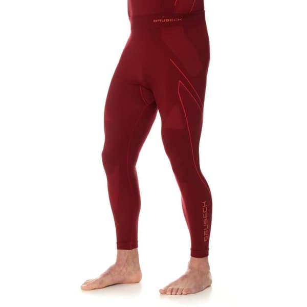 Herrbyxor Brubeck THERMO Lång Termoaktiva Leggings Svart-blå, Vinröd, Denim