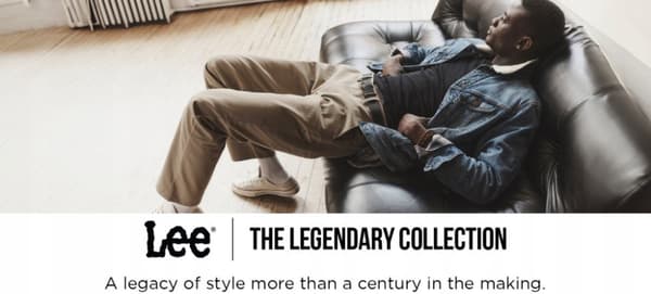 Lee LEGENDARY SLIM Overdye Black BLACK FITTED STRAIGHT LAHJA W32 L30