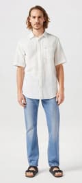 Pikkukuva 5 / 9: Wrangler 11MWZ SLIM ICONS DENIM Sheriff -farkut, istuvat W32-L32