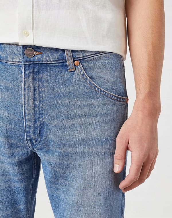 Wrangler 11MWZ SLIM ICONS DENIM Sheriff -farkut, istuvat W32-L32