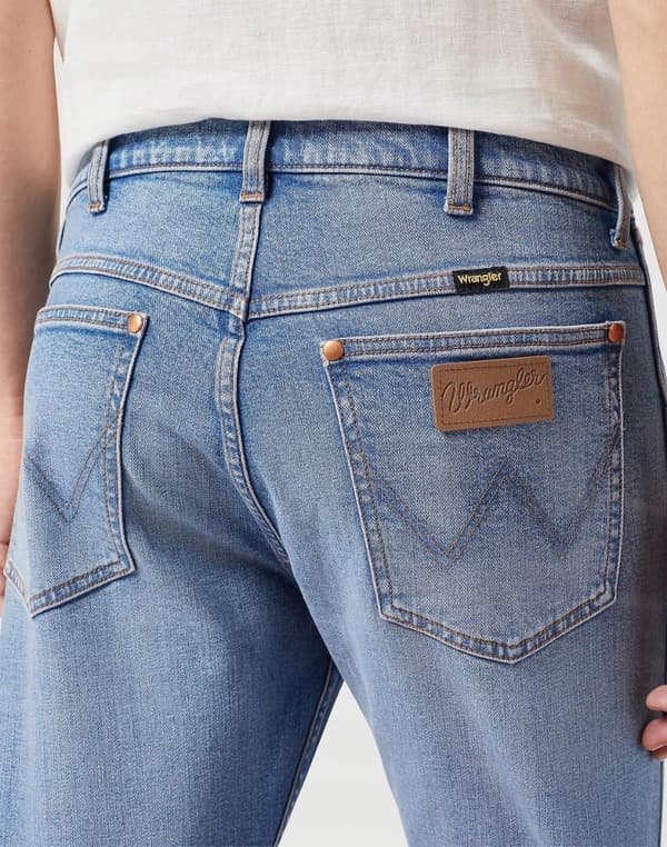 Wrangler 11MWZ SLIM ICONS DENIM Sheriff -farkut, istuvat W32-L32