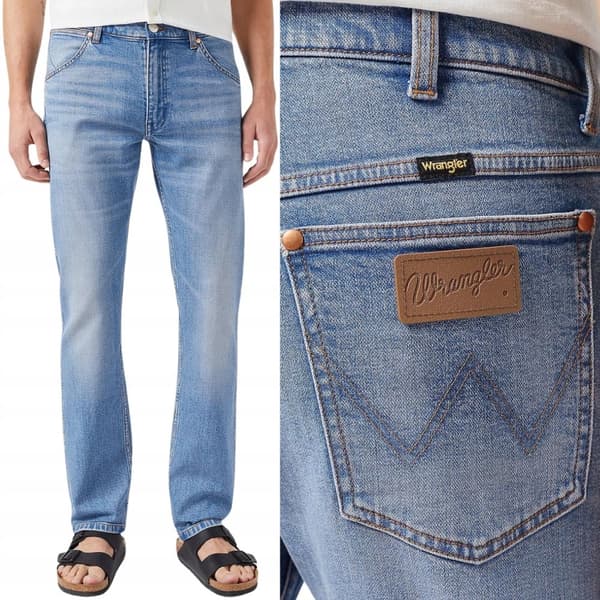 Wrangler 11MWZ SLIM ICONS DENIM Sheriff -farkut, istuvat W32-L32