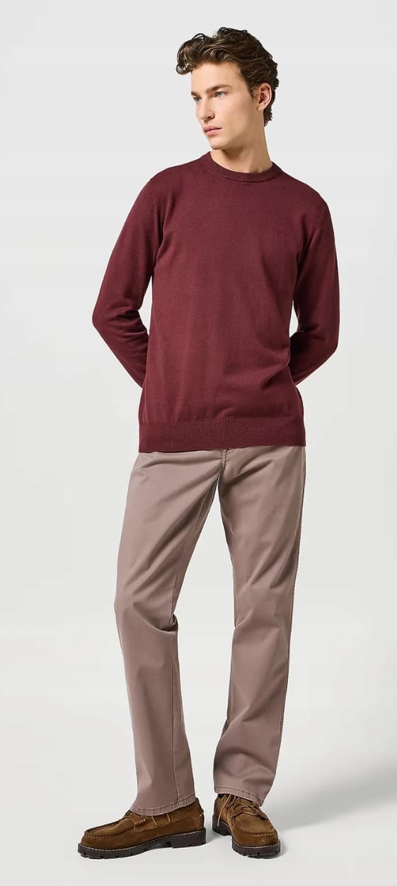 Wrangler TEXAS Iron SIMPLE PASTEL BROWN -KANGASHOUSUT W32 L30