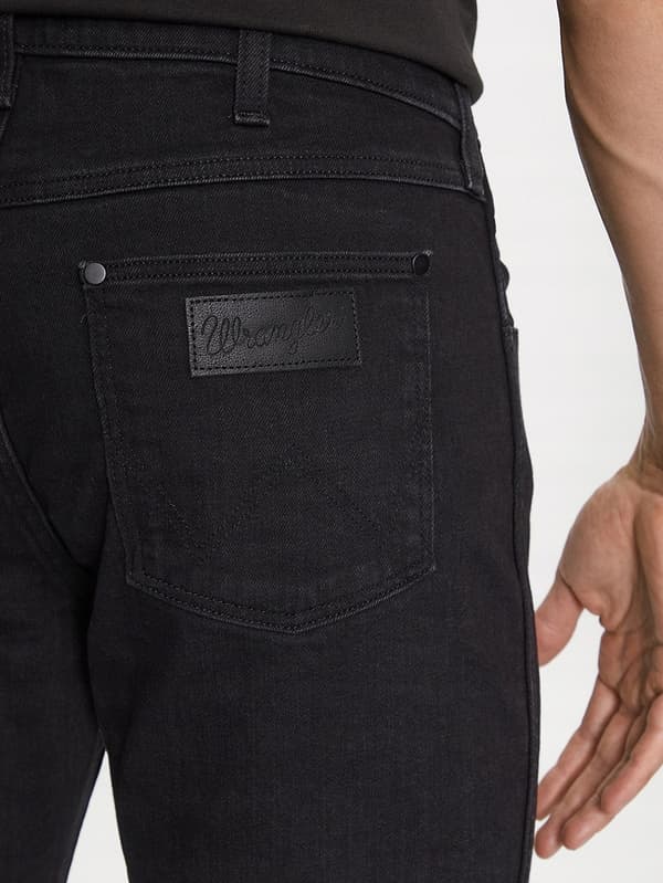 Wrangler LARSTON SLIM Atmosphere -farkut, mustat, W30, L30