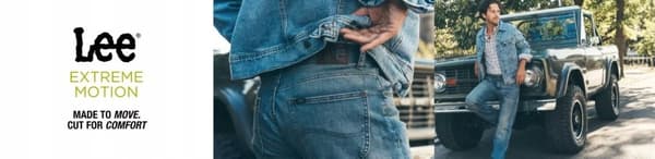 Lee SKINNY FIT XM Extreme Motion BEKVÄM SKINNY MARINBLÅ DENIM W38 L34