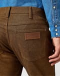 Pikkukuva 7 / 8: Wrangler GREENSBORO Monk's Robe SIMPLE BROWN KANGASHOUSUT W30 L30