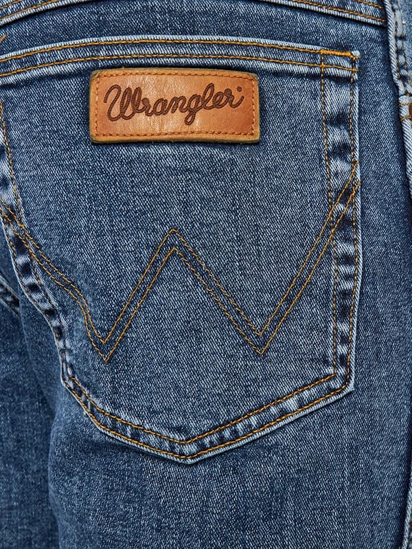 Wrangler Texas Slim Stonewash Slim Fitted Jeans W46 L32