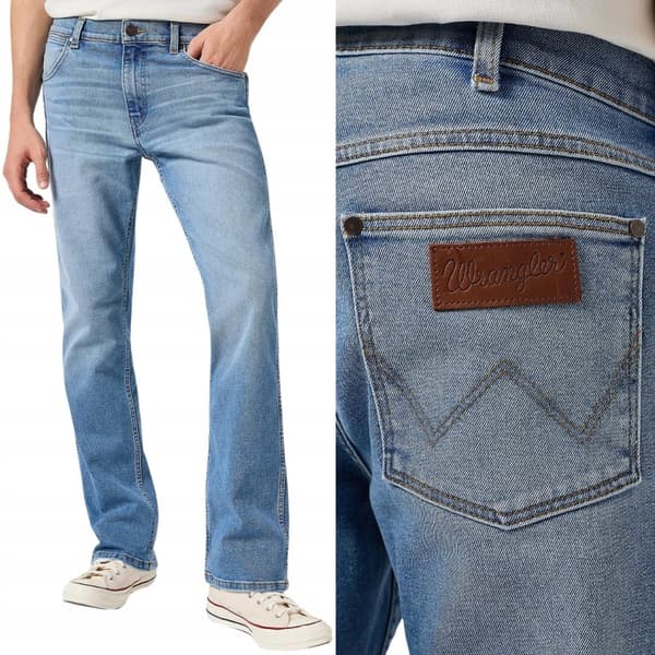 Wrangler HORIZON REGULAR STØVLE Springs FLARED JEANS W34 L32