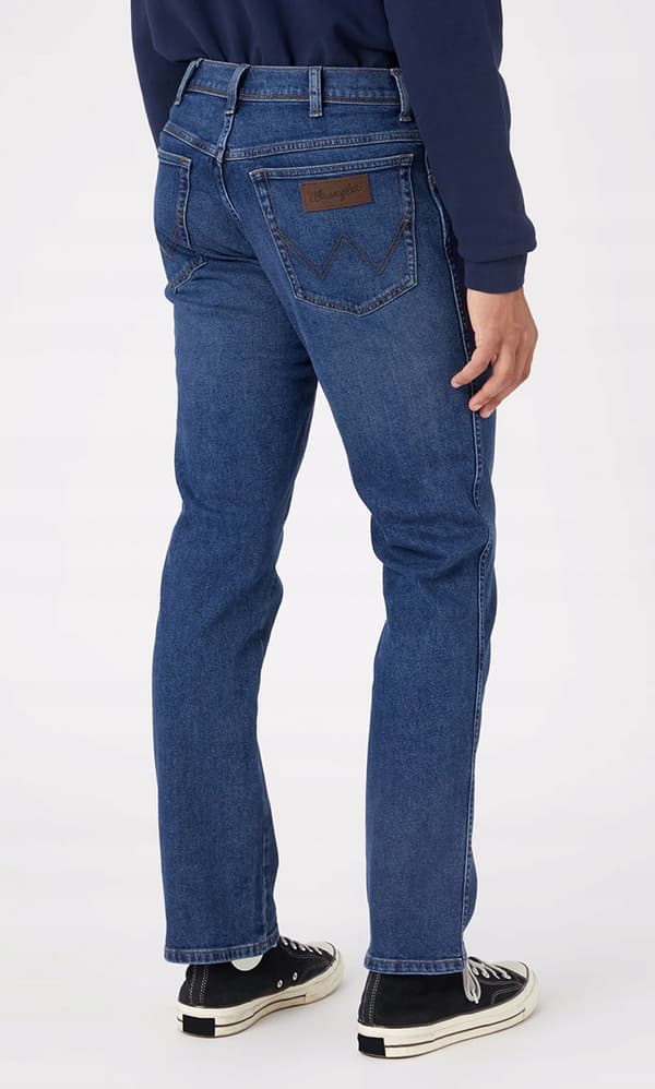 Wrangler TEXAS The Rock DENIM CLASSIC SUORAFARKUT W36 L32