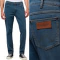 Pikkukuva 1 / 8: Wrangler LARSTON SLIM Stormy Wash TUMMAT FARKUT W36 L34
