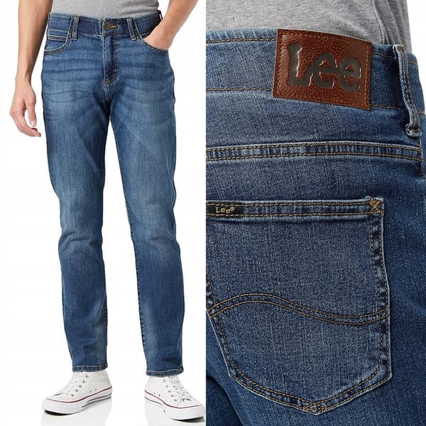 Lee STRAIGHT FIT Extreme Motion KOMFORTABLE JEANS MED STRAIGHT FIT W31 L30