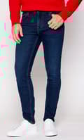 Miniatyrbild 3 av 7: Lee MALONE SKINNY Mörka Martha STRETCH SKINNY JEANS W32 L34