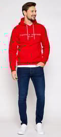 Miniatyrbild 5 av 7: Lee MALONE SKINNY Mörka Martha STRETCH SKINNY JEANS W32 L34
