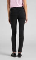 Miniatyrbillede 9 af 11: Lee Scarlett High Slim-jeans i sort til kvinder, 31/33