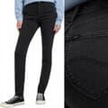 Miniatyrbillede 1 af 11: Lee Scarlett High Slim-jeans i sort til kvinder, 31/33