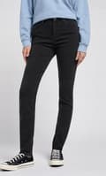 Pikkukuva 3 / 11: Lee SCARLETT HIGH BLACK NAISTEN KORKEAT SLIM -FARKUT W28 L31