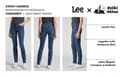 Miniatyrbild 8 av 8: Lee FOREVERFIT Clean Riley HIGH SLIM-JEANS FÖR DAM, 30 L/31