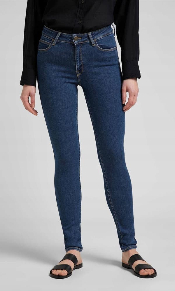 Lee FOREVERFIT Clean Riley NAISTEN KORKEAT SLIM-FARKUT W28 L31