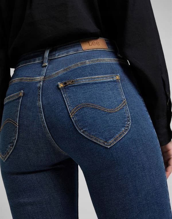 Lee FOREVERFIT Clean Riley NAISTEN KORKEAT SLIM-FARKUT W28 L31