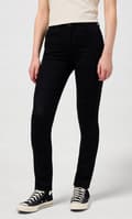 Pikkukuva 3 / 11: Wrangler SLIM Noir MUSTA SUORA HIGH NAISTEN FARKUT W31 L32