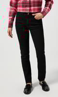 Pikkukuva 6 / 11: Wrangler SLIM Noir MUSTA SUORA HIGH NAISTEN FARKUT W31 L32