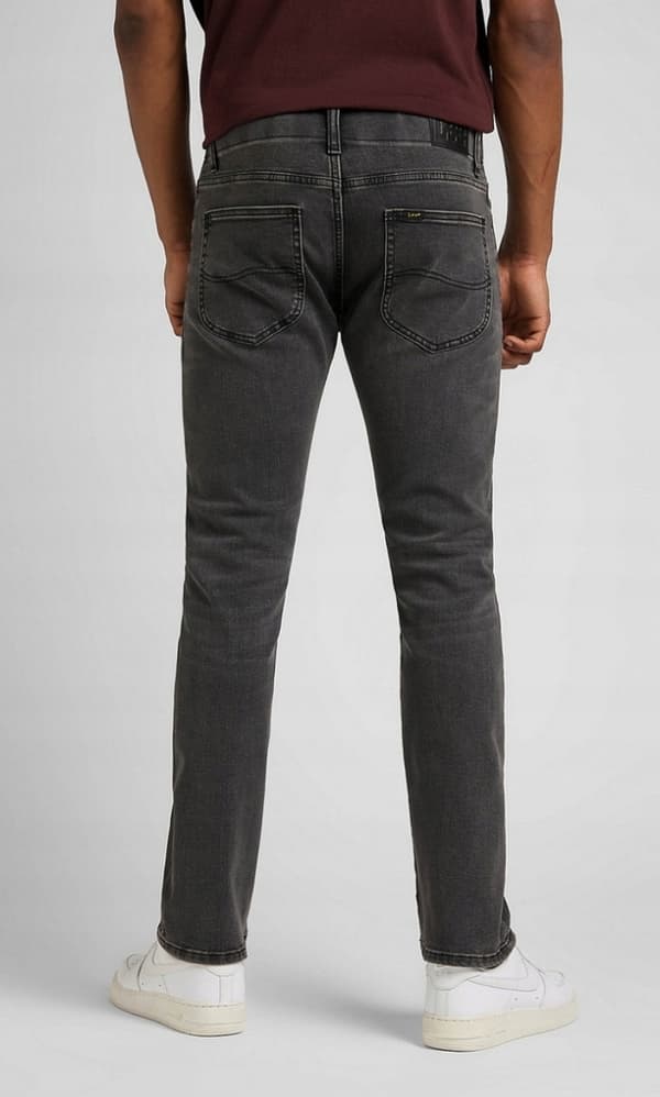 Lee SLIM FIT Extreme Motion Forge KOMFORTABLE GRÅ JEANS W33 L36