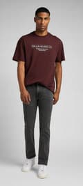 Miniatyrbillede 6 af 11: Lee SLIM FIT Extreme Motion Forge KOMFORTABLE GRÅ JEANS W33 L36