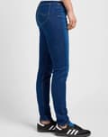 Miniatyrbillede 7 af 8: Lee Scarlett High Night Sky Dame High Slim Jeans W31 L31