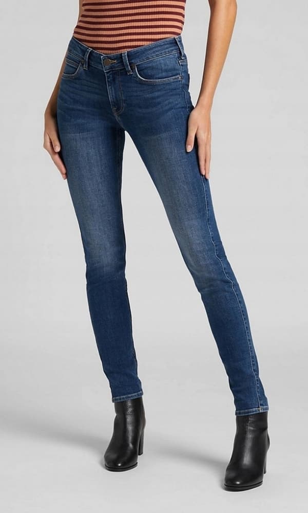 Lee Scarlett Mid Martha Dam Skinny Jeans Mörka Denim W31 L29