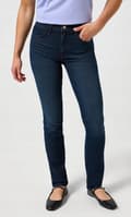 Pikkukuva 3 / 9: Wrangler SLIM NAVY BLUE STRAIGHT HIGH NAISTEN FARKUT W30 L30