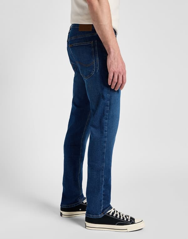 Lee LUKE SLIM Blooming DENIM MEGET TAPET HERREJEANS W38 L32