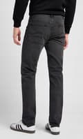 Pikkukuva 4 / 11: Lee DAREN Asphalt Rocker DENIM STRAIGHT BLACK JEANS W46 L32