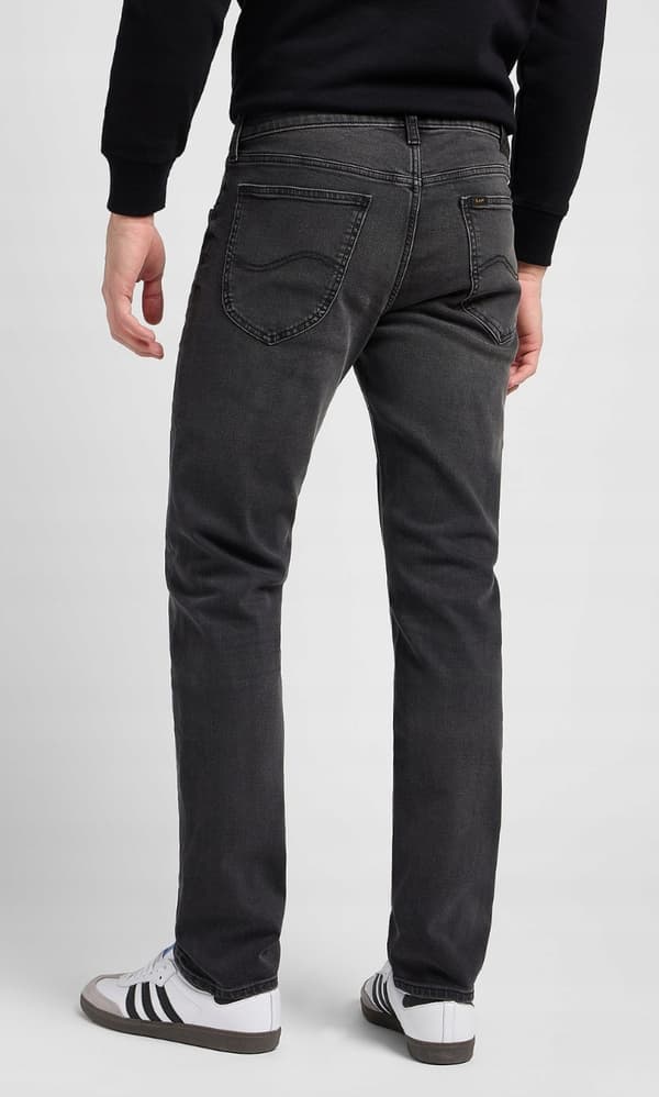 Lee DAREN Asphalt Rocker DENIM RAKA SVARTA JEANS W34 L34