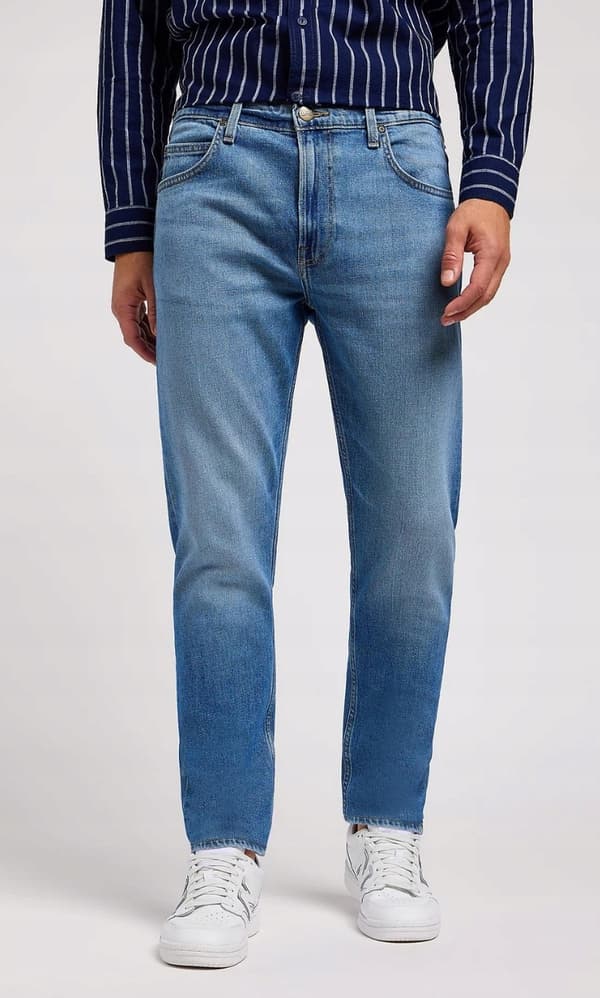 Lee RIDER SLIM Worn In Travis DENIM FITTED JEANS W32 L32