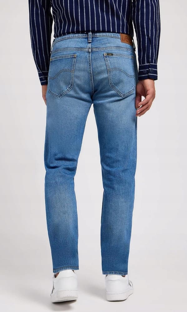 Lee RIDER SLIM Worn In Travis DENIM FITTED JEANS W32 L32
