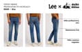 Miniatyrbild 8 av 8: Lee RIDER SLIM Worn In Travis DENIM FITTED JEANS W32 L32