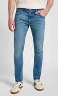 Miniatyrbild 3 av 8: Lee LUKE SLIM Alpine DENIM HERRJEANS MED AVSALNANDE BÄSTA SKOR 32 L34