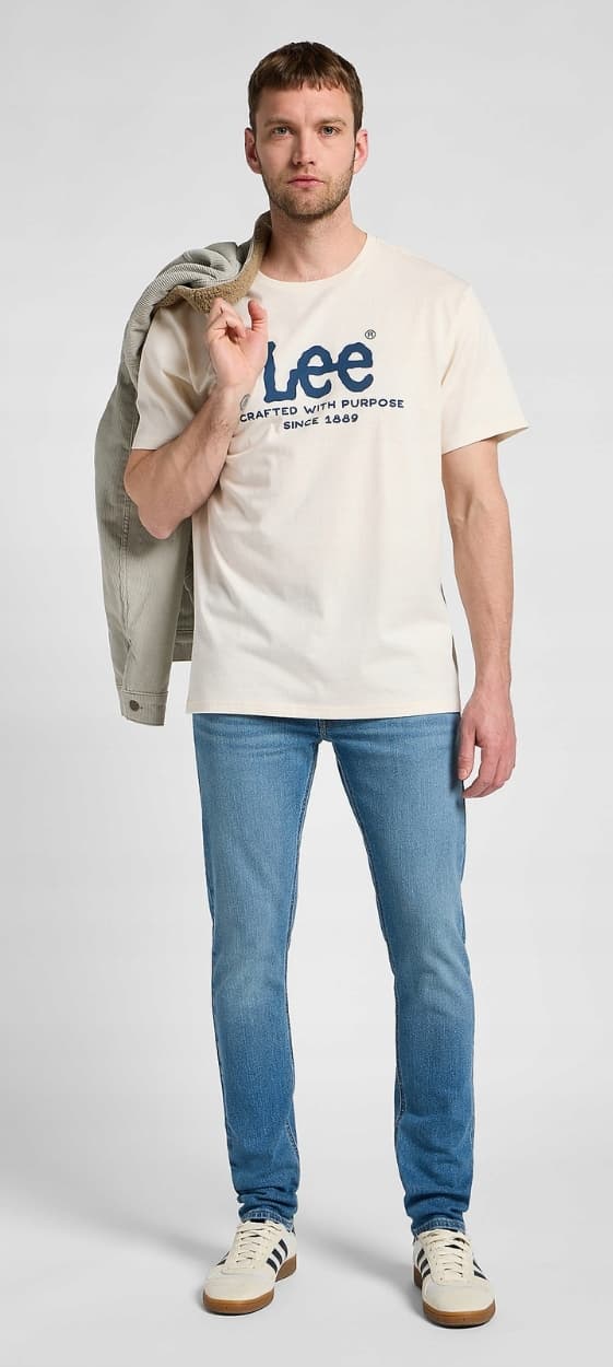 Lee LUKE SLIM Alpine DENIM MIESTEN KAPENTAVAT FARKUT W32 L32